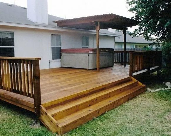Fence and Deck Project in Georgetown – Trinity Fence & Deck Custom Georgetown fence and deck installation by Trinity Fence & Deck