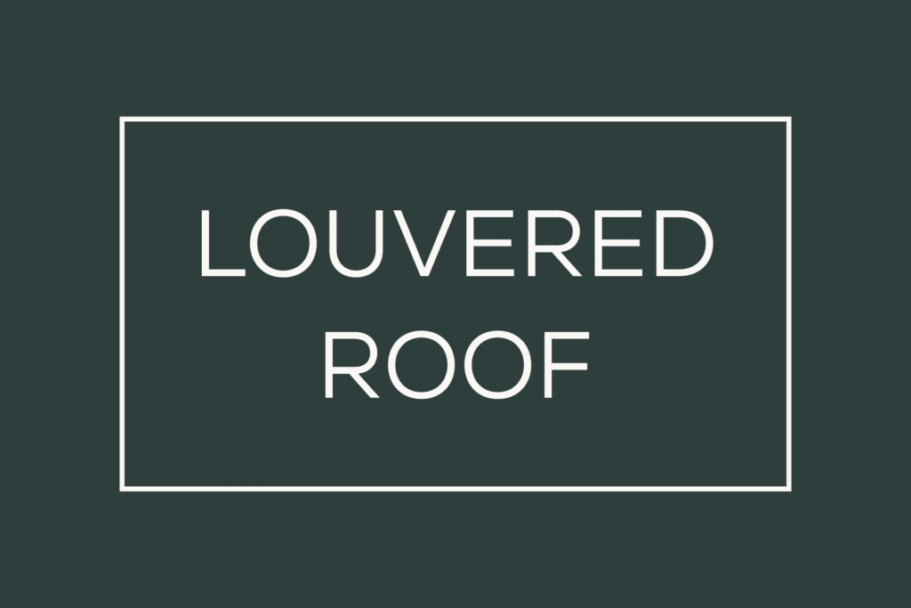 Explore motorized louvered roof systems for custom light, airflow, and weather control Louvered roof visual icon – Adjustable shade structures for patios, decks, and outdoor kitchens