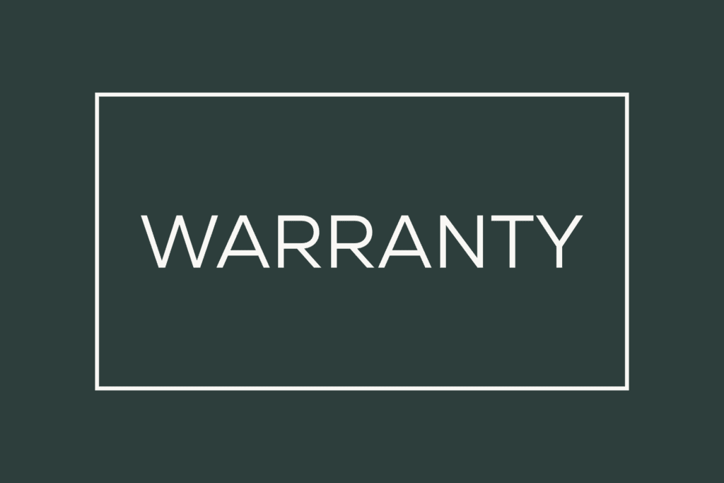View what’s included in our warranty and how it protects your investment Warranty icon – Our gallery-worthy builds come backed by real coverage