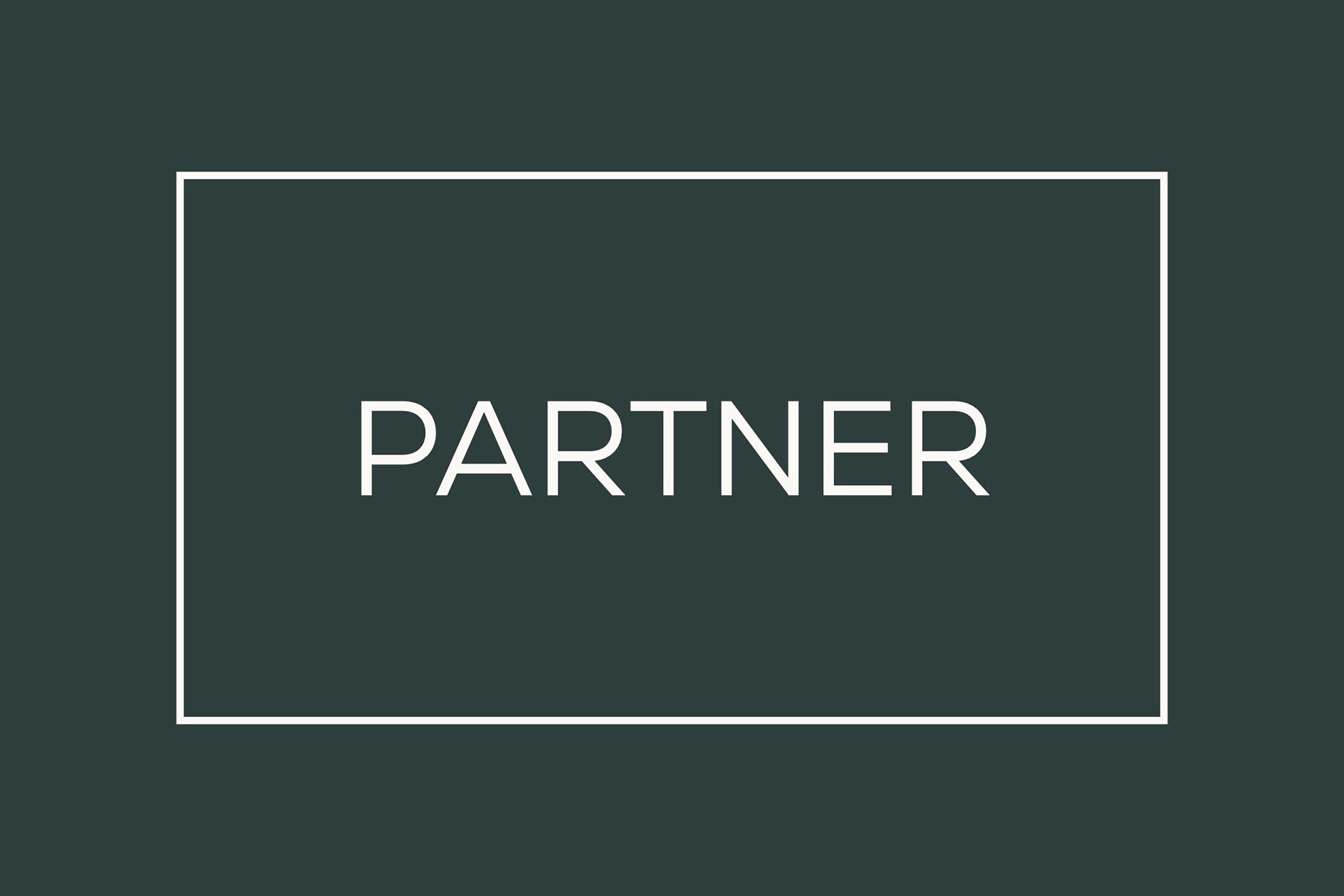 Graphic button labeled ‘Partner’ used to link to the Partner With Trinity page.